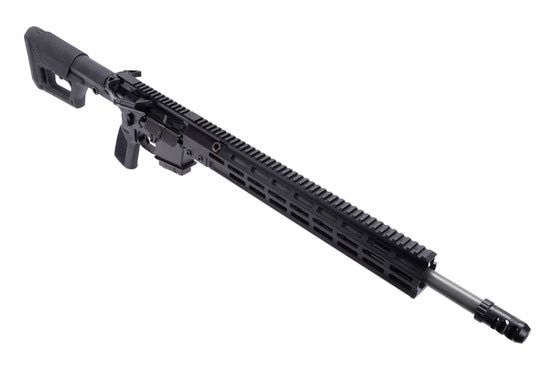 Geissele GFR Stratomatch AR-15 rifle, black.